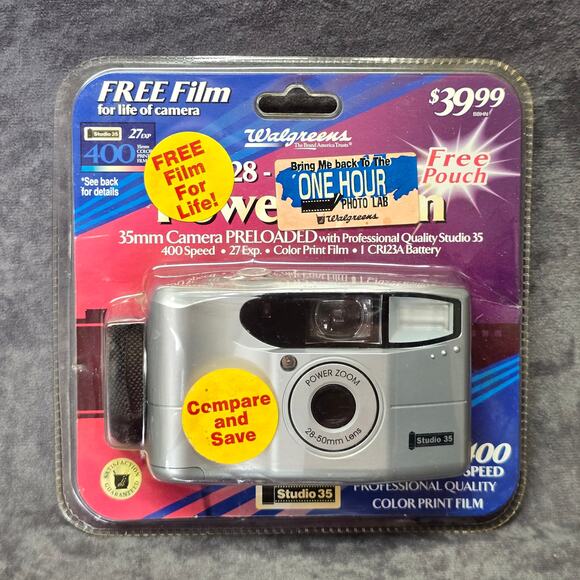 Studio 35 VINTAGE Concord Camera Corp Model Felix FF - 35mm Film Camera 28-50 mm - Picture 12 of 12